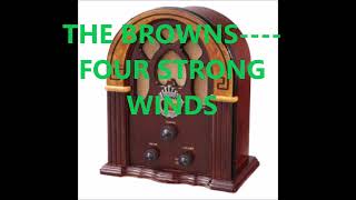 THE BROWNS    FOUR STRONG WINDS