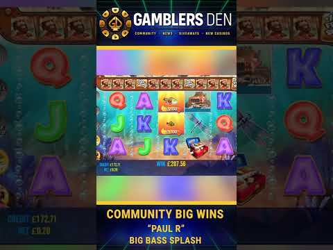 Thumbnail for video: Big Bass Splash Goes to 10x Multi! - Huge GD Community Win!