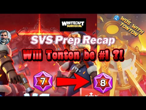 SVS Recap! Will I rank #1   Whiteout Survival with Tonton
