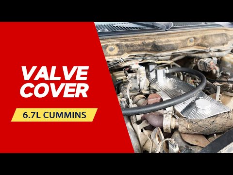 How to install the 6.7L Cummins valve cover? Let's !