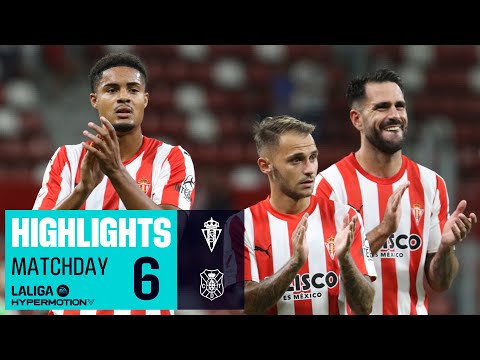 Highlights Real Sporting vs CD Tenerife (2-1)