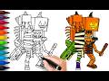 HOW TO DRAW LA SPOOKY GRANDE Steal A Brainrot Roblox Easy Step By Step Drawing