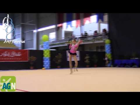 Stefani Ivanzov - Maccabi (ISR) - Arco (Hoop) - Senior Final - AGN Cup 2015