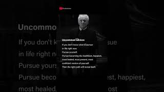 Uncommon advice ⚡😡💪 #motivation #motivationalspeech #speech #quotes #makepositivitylouder #success
