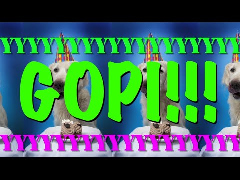 HAPPY BIRTHDAY GOPI! - EPIC Happy Birthday Song