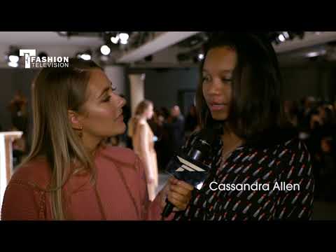 Edeline Lee London Fashion Week SpringSummer 2018 FashionTelevision