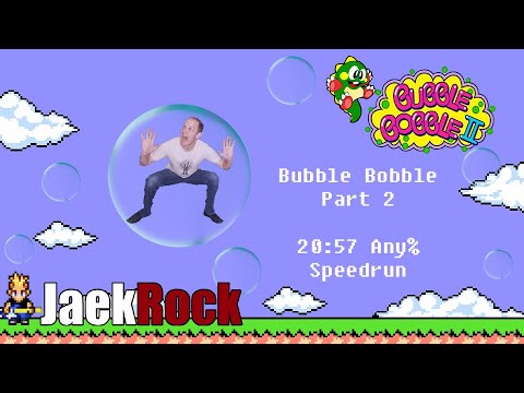 Bubble Bobble Part 2 (NES) Any% Speedrun (20:57 World Record)
