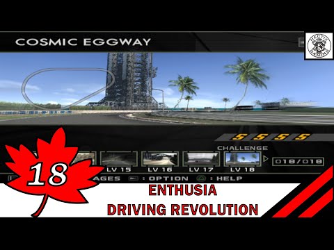 Enthusia Driving Revolution Challenge Series Playthrough - Level 18 (S Rank)
