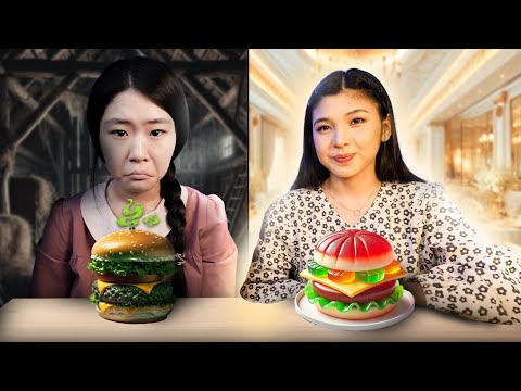 Gummy vs Real Food Challenge