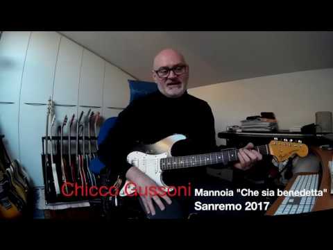Fiorella Mannoia - Che sia benedetta  ( Chicco Gussoni guitar parts )