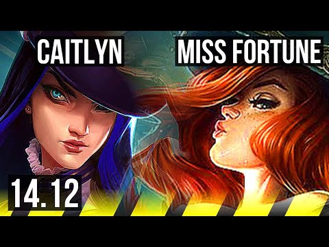 CAITLYN & Soraka vs MISS FORTUNE & Leona (ADC) | 9/3/9, 500+ games | BR Grandmaster | 14.12
