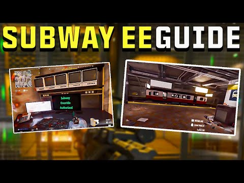 EASY Subway Easter Egg Guide Solo - All Paintings (New Verdansk Easter Egg)