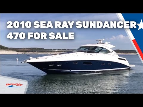 Sea Ray 470 Sundancer video