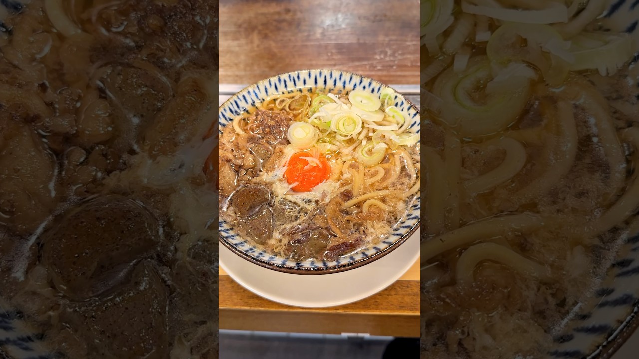 神戸名物ぼっかけを使った平日朝限定「朝そば（全6種）」【長田本庄軒 メトロセンター西葛西店】