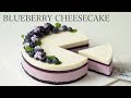 No Bake Blueberry Cheesecake