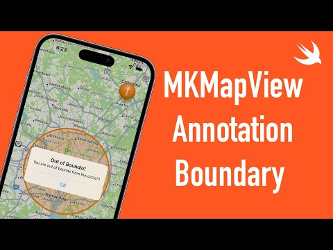 How to create a Map boundary circle in SwiftUI (UIViewRepresentable, MKMapView, MKCircle)