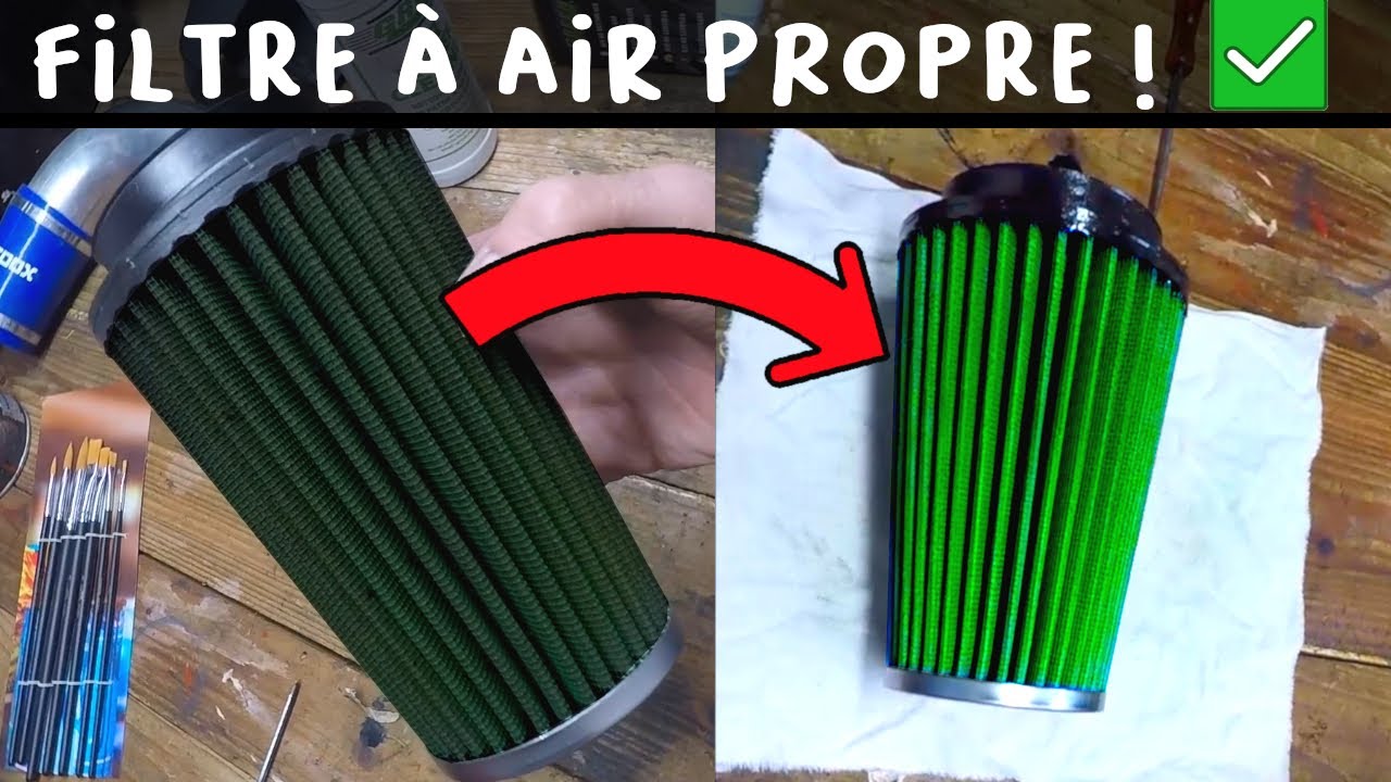 Entretenir son FILTRE à air COTON !