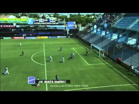 Gol de Ramírez. Rafaela 1 - Godoy Cruz 2. Fecha 15. Torneo Primera División 2014. FPT.