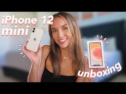 iPhone 12 mini: UNBOXING + set up + first impressions + size comparison!