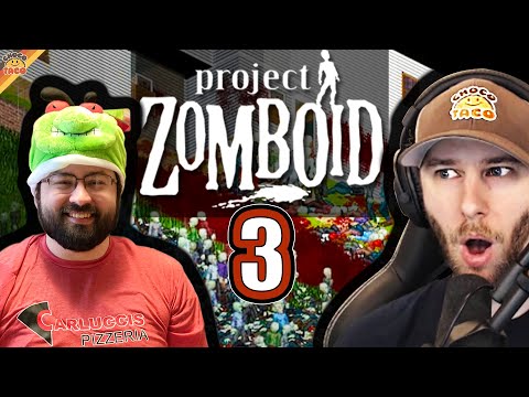 Project Zomboid: Day 1, Ep. 3: chocoTaco and Reid Lead the Zombies on a Wild Goose Chase
