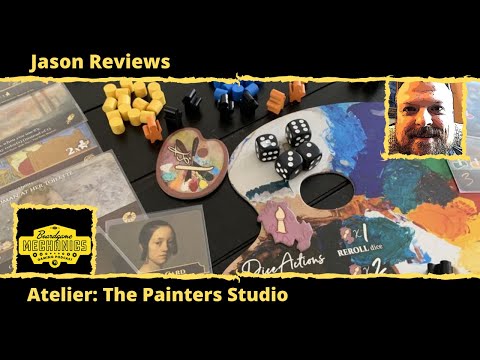 Jason's Board Game Diagnostics of Atelier:  The Painter's Studio