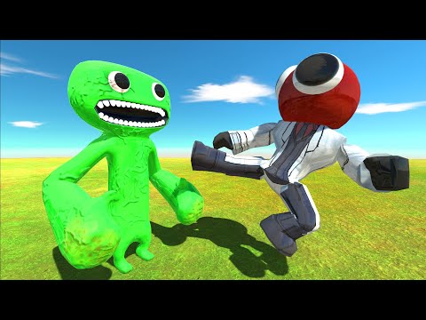 Jumbo Josh VS Rainbow Friends Red - Animal Revolt Battle Simulator