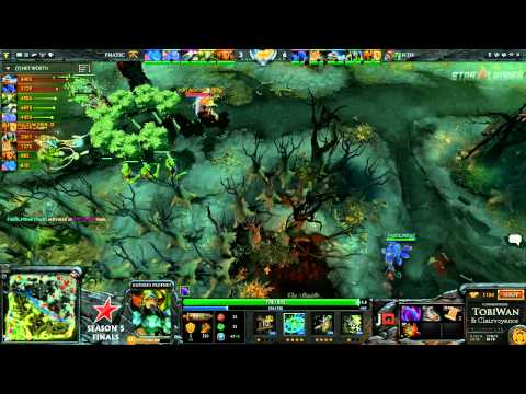 No Tidehunter vs Fnatic EU Game 4 - StarLadder GRAND FINAL - TobiWan