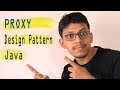 Proxy design pattern with java code