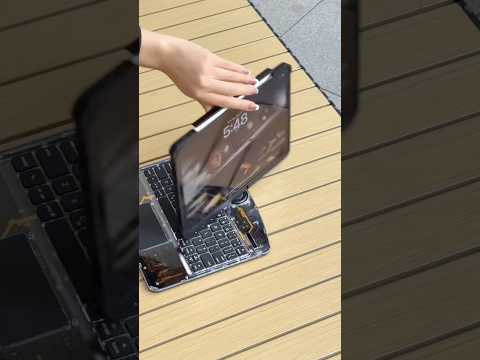 Turn your iPad into laptop in seconds. IG: nevcase.us
