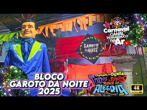 [CARNAVAL 2025]  ELEGANTE E SEDUTOR O GAROTO DA NOITE FOI AS RUAS FAZER TODO MUNDO FREVAR