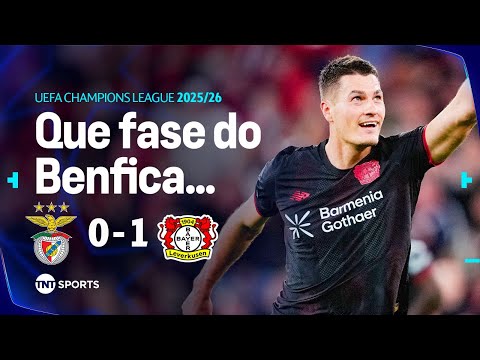 Gols e lances de Benfica x Bayer Leverkusen