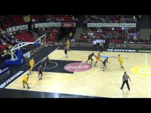 Pierre-Antoine Gillet vs Falco KC Szombathely (HUN) 18pts, 4rebs, 3ass, 2st