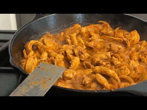 Gluten Free Chicken Fajitas (DF too!)