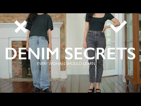 每個女人都應該學會的牛仔褲祕訣 (Denim SECRETS Every Woman Should LEARN)