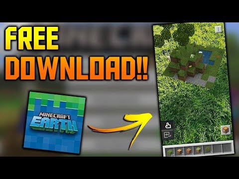 MINECRAFT EARTH IS OUT!!! (APK DOWNLOAD + GAMEPLAY)