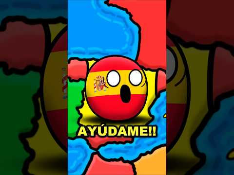 Marruecos invade España... 🇲🇦🇪🇸 #countryballs #humor #memes #countryballsanimation #españa