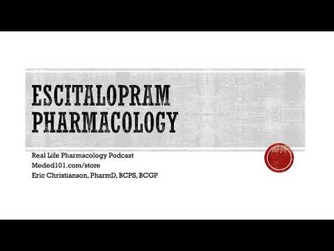 Escitalopram Pharmacology