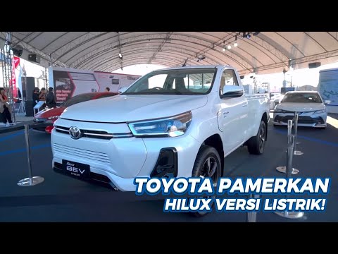 TOYOTA BIKIN HILUX VERSI LISTRIK‼️ Begini Detailnya!