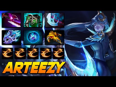 Arteezy Luna Super Carry - Dota 2 Pro Gameplay [Watch & Learn]