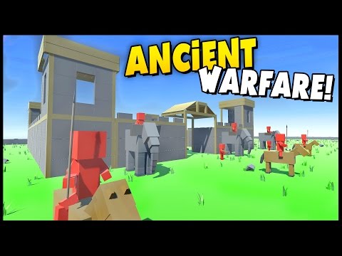 Ancient Warfare 2 - CASTLES! Siege Mode, Castle, War Elephant, Sling Men & More! [Ancient Warfare]