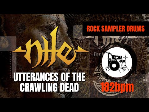 Nile - Utterances Of The Crawling Dead (DRUM TRACK) 🥁