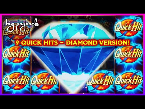 9 QUICK HITS, NO WAY! QUICK HIT LINK DIAMOND - HOT NEW SLOT!