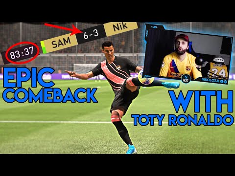 FIFA 20 EPIC COMEBACK WITH TOTY RONALDO 99