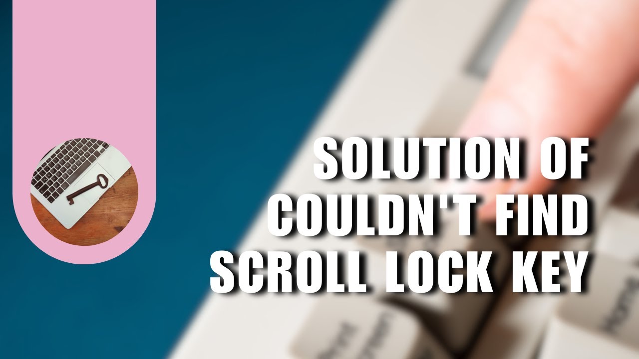 Where is scroll lock on elitebook life set go
