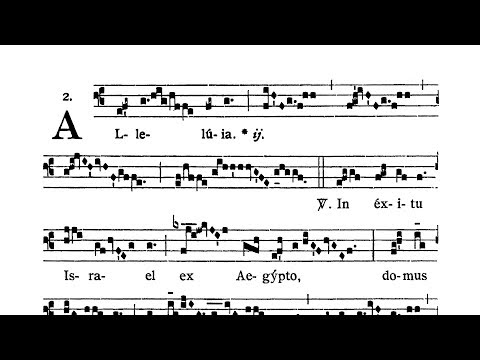 Dominica XXI post Pentecosten (XXI Sunday after Pentecost) - Alleluia (In exitu Israel)