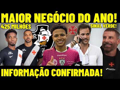 The information was confirmed at Vasco! Biggest deal of the year for CRVG! 425 million! Patrick M...