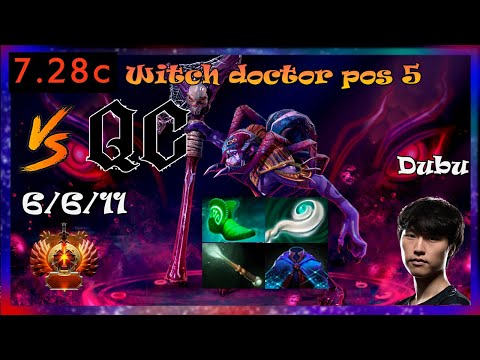 dubu witch doctor vs quincy crew | Undying vs Quincy crew| Full Gameplay 7.28c | Dota 2 Pro Replays