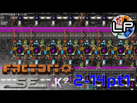 S2-E14 pt1 - Energising - Laurence Plays Factorio: Space Exploration 0.6 + Krastorio²