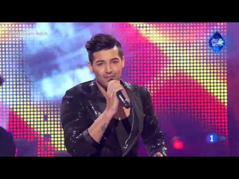 Jorge Gonzalez ''Aunque se acabe el mundo'' Live Eurovisión 2014 Spain