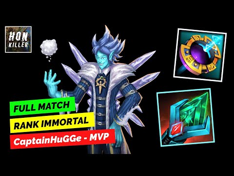HoN Ellonia PORTAL KEY with JADE SPIRE - MVP - FULL MATCH